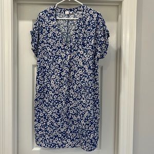 Floral gap dress like new condition size large